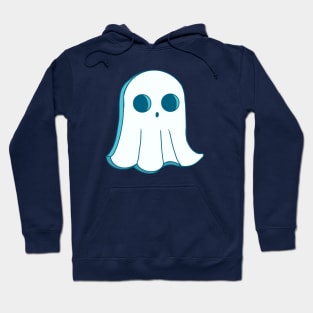 Cute cookie Halloween ghost. Original illustrations in cartoon retro style. Hoodie